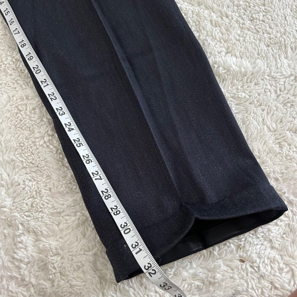 Alex Cannon Men's Dress Pants Wool Black Sz 38x32 Office Work Career Business - Picture 5 of 7
